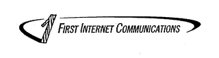 1 FIRST INTERNET COMMUNICATIONS logo