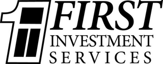 1 FIRST INVESTMENT SERVICES logo