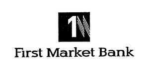 1 FIRST MARKET BANK logo