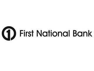 1 FIRST NATIONAL BANK logo