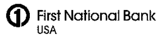 1 FIRST NATIONAL BANK USA logo