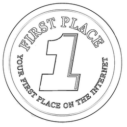 1 FIRST PLACE YOUR FIRST PLACE ON THE INTERNET logo