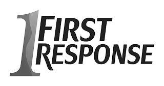 1 FIRST RESPONSE logo
