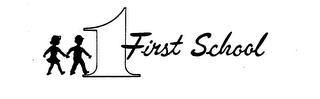 1 FIRST SCHOOL logo