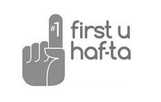 #1 FIRST U HAF-TA logo