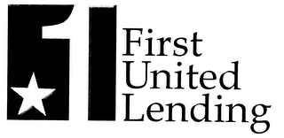 1 FIRST UNITED LENDING logo
