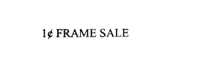 1¢ FRAME SALE logo
