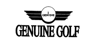 1 GENUINE GENUINE GOLF logo
