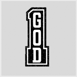 1 GOD logo