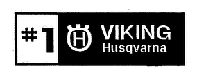 #1 H VIKING HUSQVARNA logo