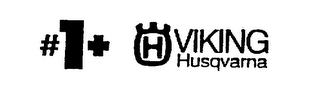 #1+ H VIKING HUSQVARNA logo