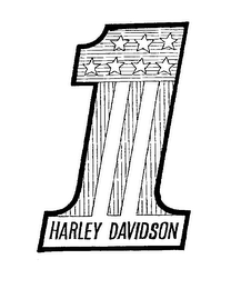 1 HARLEY DAVIDSON logo