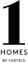 1 HOMES BY 1 HOTELS logo