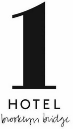 1 HOTEL BROOKLYN BRIDGE logo