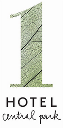 1 HOTEL CENTRAL PARK logo