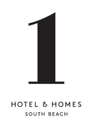1 HOTEL & HOMES SOUTH BEACH logo