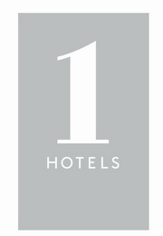 1 HOTELS logo