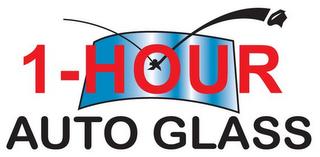 1-HOUR AUTO GLASS logo