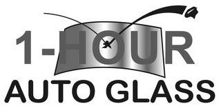 1-HOUR AUTO GLASS logo