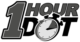 1 HOUR DOT logo
