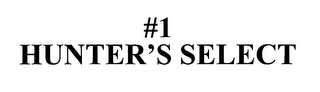 #1 HUNTER'S SELECT logo
