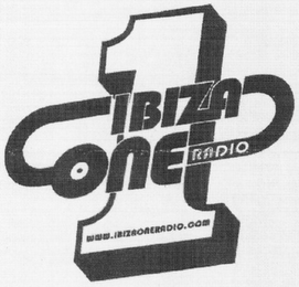 1 IBIZA ONE RADIO WWW.IBIZAONERADIO.COM logo