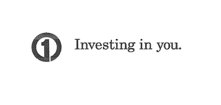 1 INVESTING IN YOU. logo