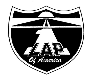 1 LAP OF AMERICA logo