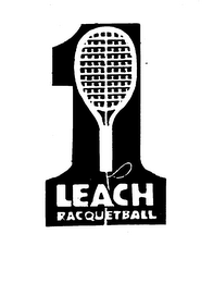 1 LEACH RACQUETBALL