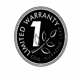 1 LIMITED WARRANTY ONE YEAR ONE YEAR logo