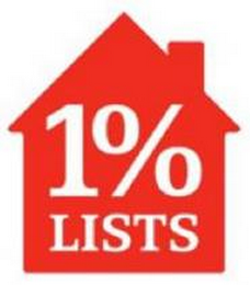 1% LISTS logo