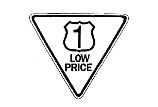 1 LOW PRICE logo