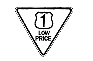 1 LOW PRICE logo
