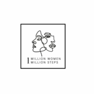 1 MILLION WOMEN MILLION STEPS logo