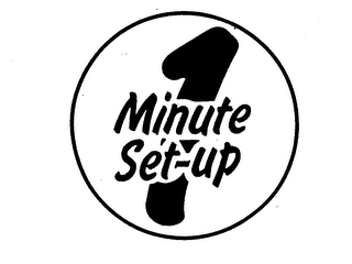 1 MINUTE SET-UP logo