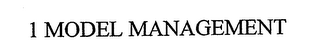 1 MODEL MANAGEMENT logo