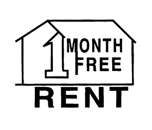 1 MONTH FREE RENT logo
