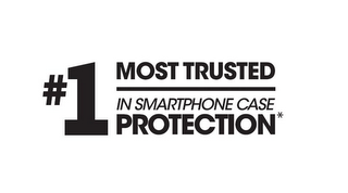 #1 MOST TRUSTED IN SMARTPHONE CASE PROTECTION logo
