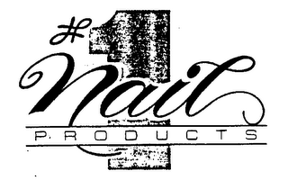 #1 NAIL PRODUCTS logo