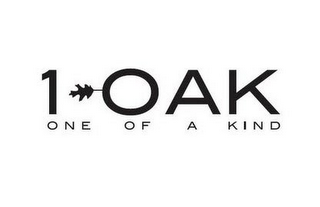 1 OAK ONE OF A KIND logo