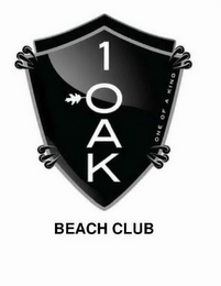 1 OAK ONE OF A KIND BEACH CLUB logo