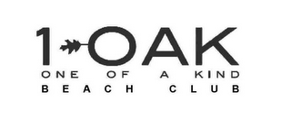 1 OAK ONE OF A KIND BEACH CLUB logo