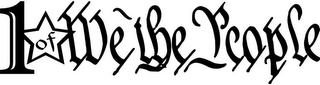 1 OF WE THE PEOPLE logo