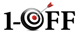 1-OFF logo