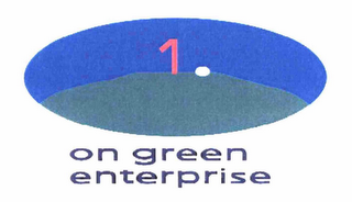 1 ON GREEN ENTERPRISE logo