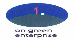 1 ON GREEN ENTERPRISE logo