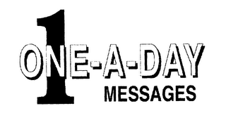 1 ONE-A-DAY MESSAGES logo