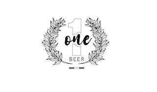 1 ONE BEER logo