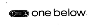 1 ONE BELOW logo