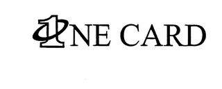 1 ONE CARD logo